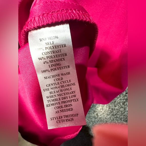 NWT Connected Apparel Caped Midi Dress Size 10P - Picture 6 of 7